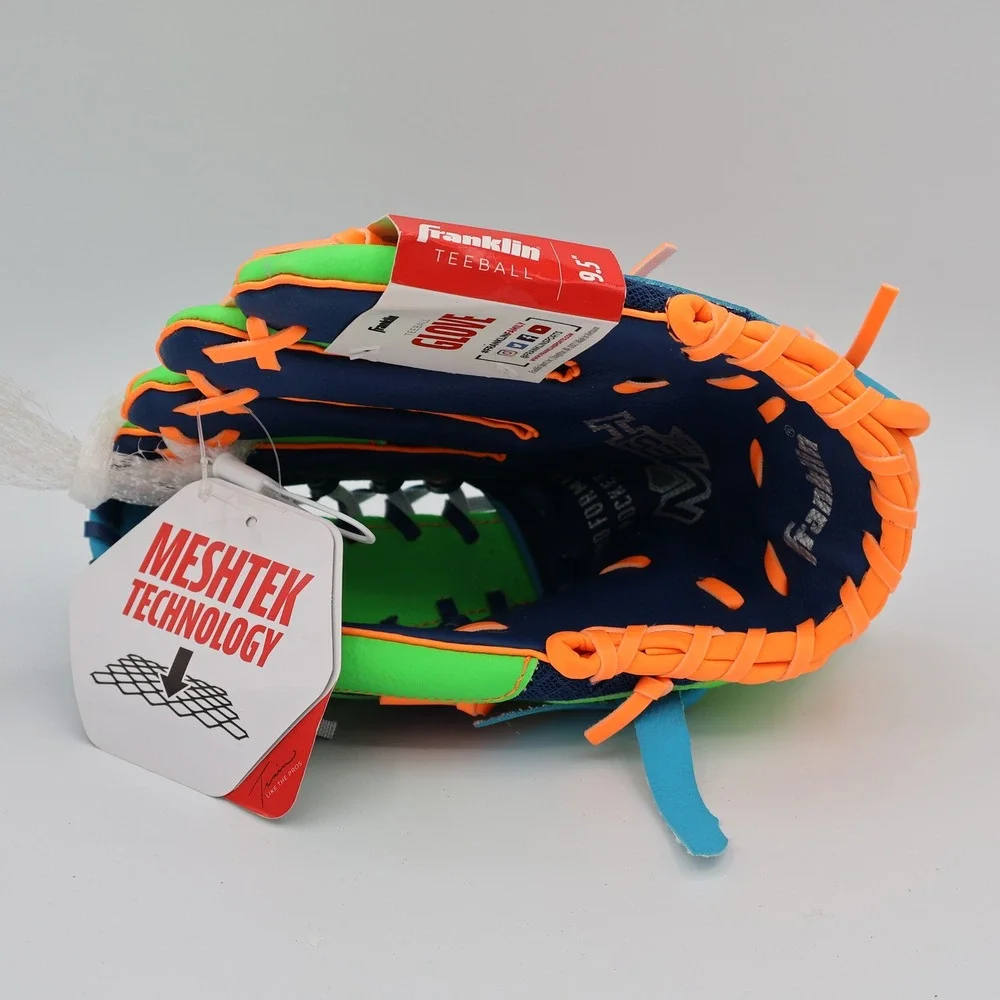 Franklin TeeBall Glove MESH TEK System 9.5 Inch Kids Youth Baseball